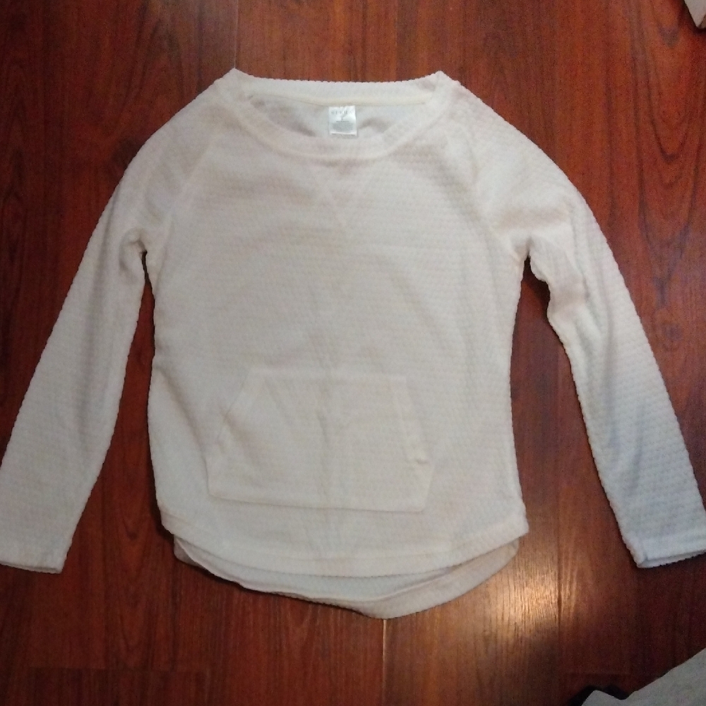 Serra White Sweatshirt